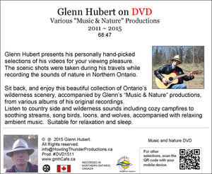 Glenn Hubert on DVD Various "Music & Nature" Productions 2011 ~ 2015 - gmhCafe Store - gmhCafe Store - 2