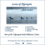 Loons of Algonquin Park CD front cover Glenn Hubert
