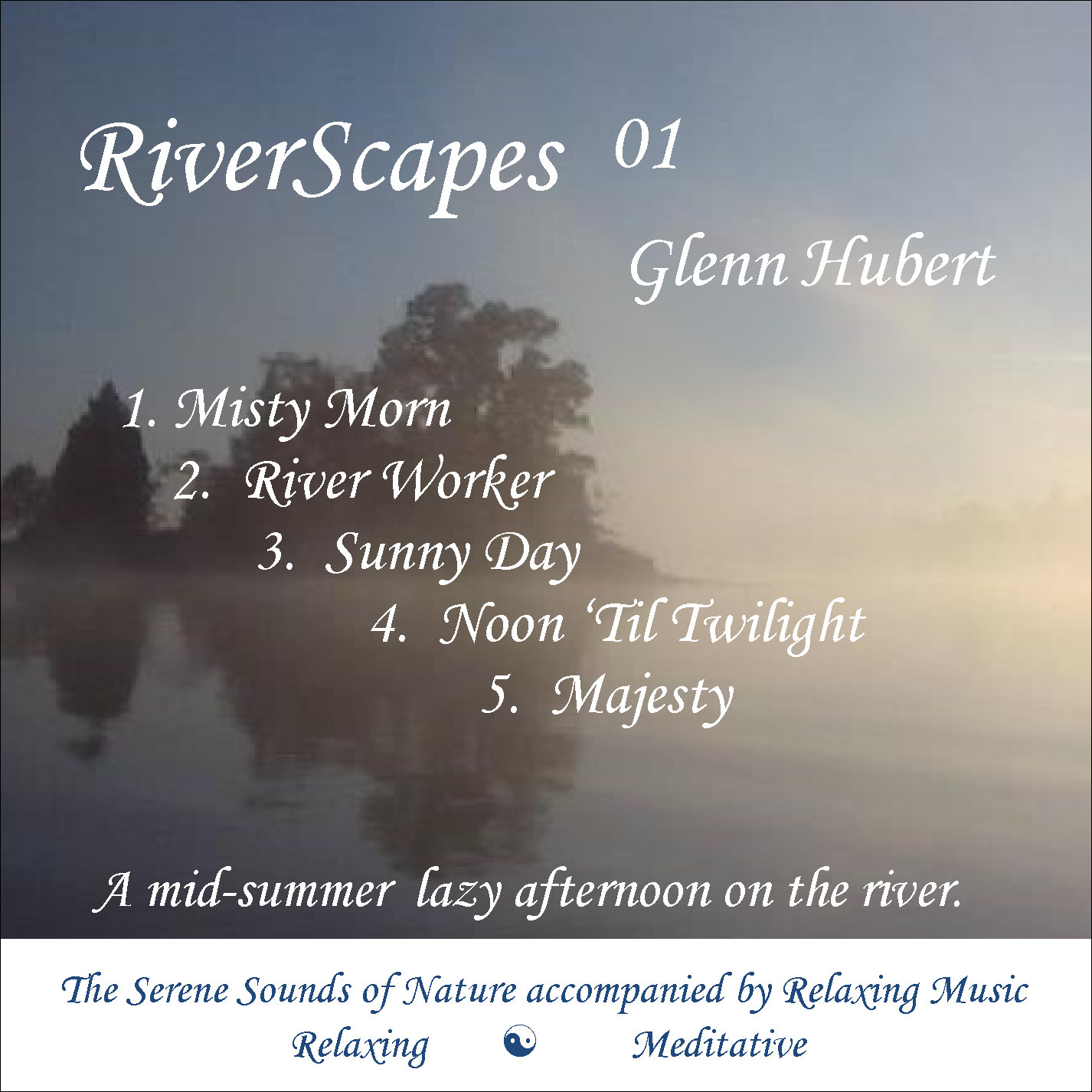 RiverScapes 01 - Glenn Hubert CD front