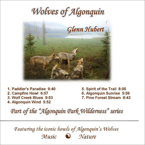 Wolves of Algonquin Glenn Hubert  CD Front Cover