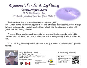 Dynamic Thunder & Lightning - Summer Rain